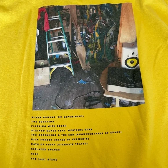 The Alchemist , DrX Romanelli & Spencer Lewis Yellow Hoodie XL